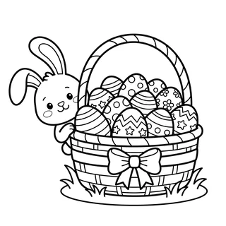 Coloriage Pâques à imprimer